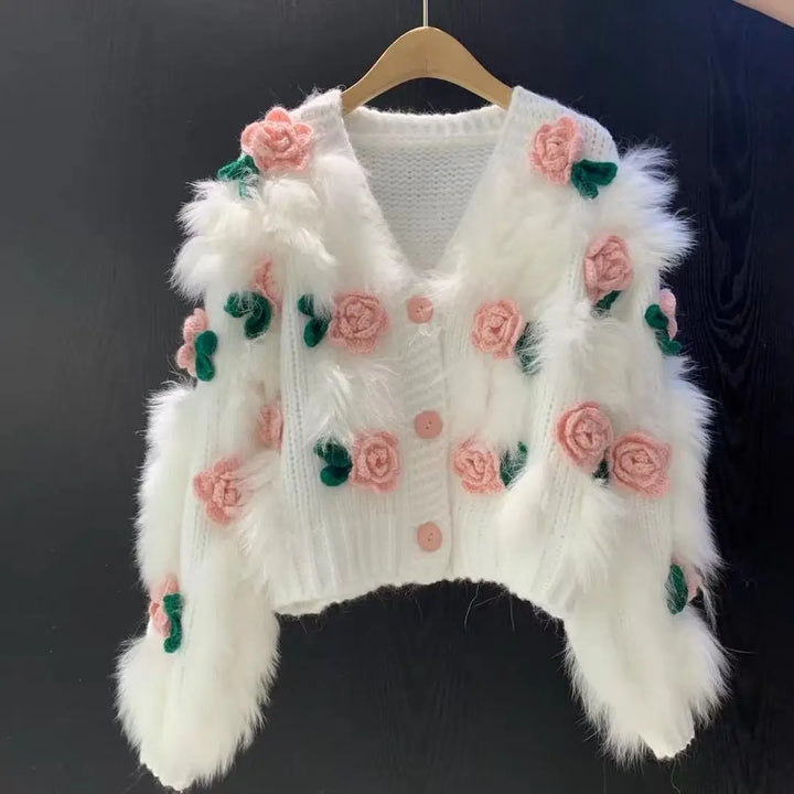 Gilet romantique pour femme Bleu clair de lune