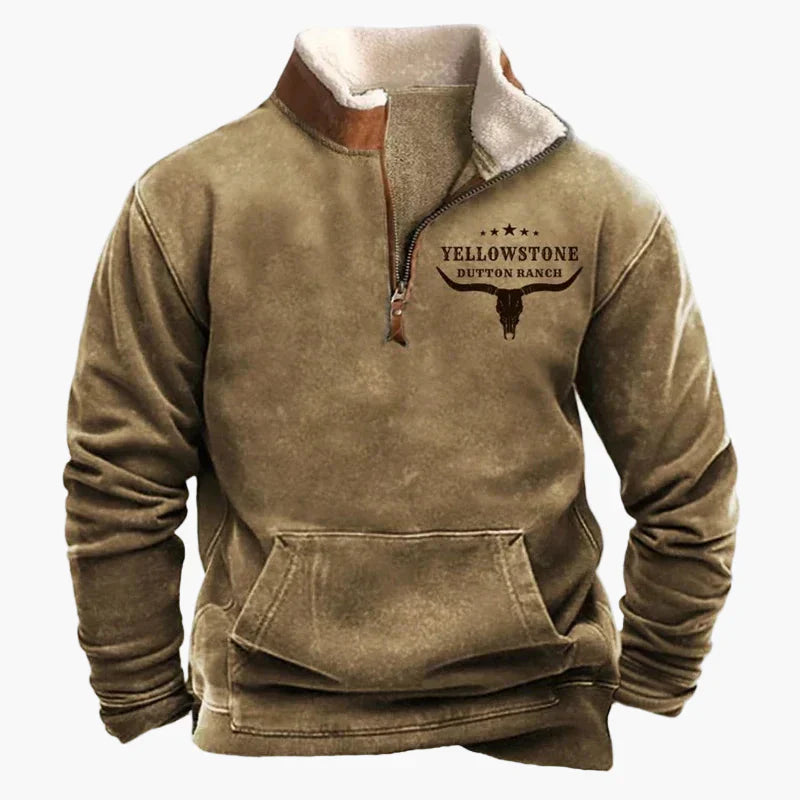 Pull Western stylé motif aztèque