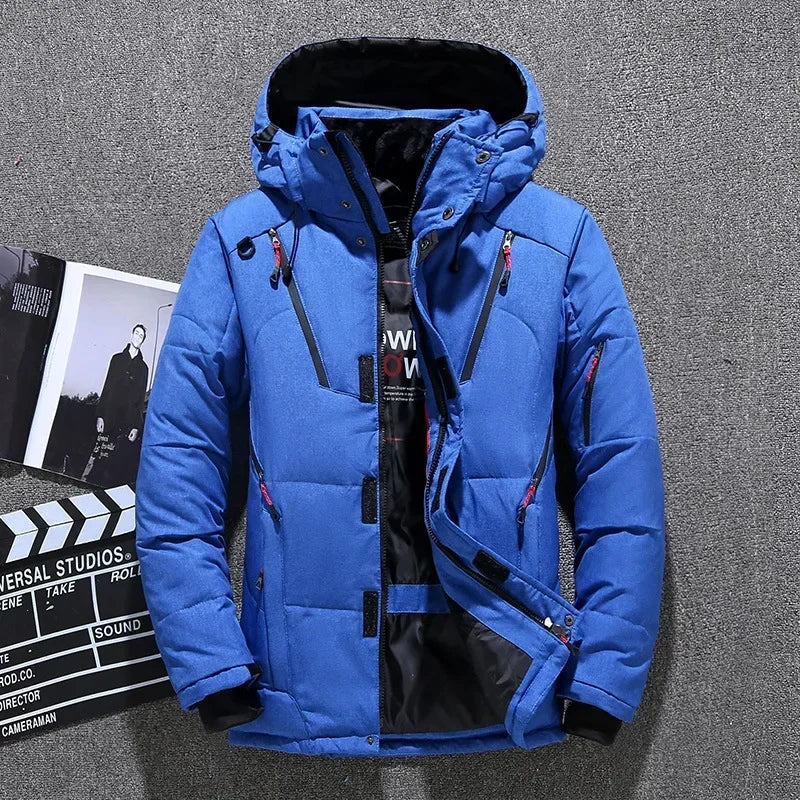 Veste d'hiver chaude moderne pour hommes