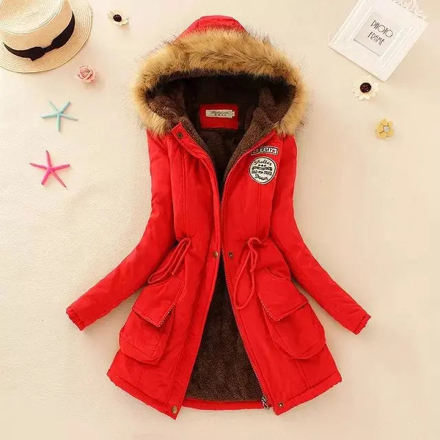 Veste femme matelassée coupe ajustée Automne-Hiver