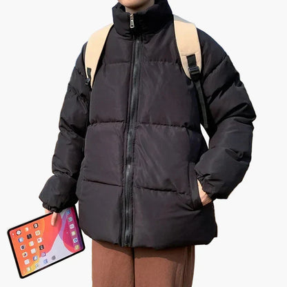 Doudoune matelassée d'hiver style streetwear