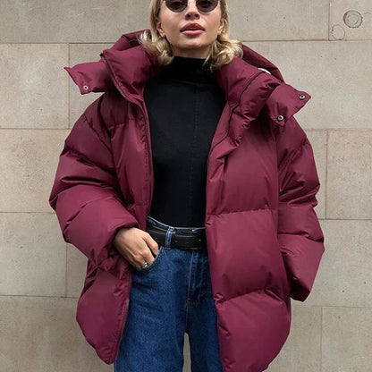 Élégante veste monochrome pour femme