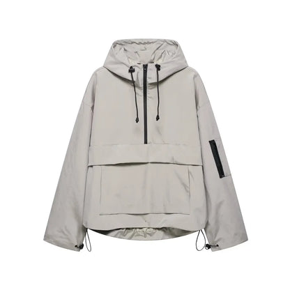 Veste de ski femme élégante à capuche, veste d'hiver