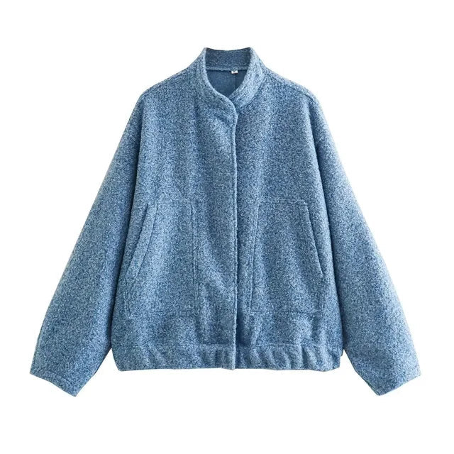 Veste pour homme en grosse maille oversize