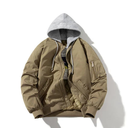 Blouson aviateur en cuir style Cavan