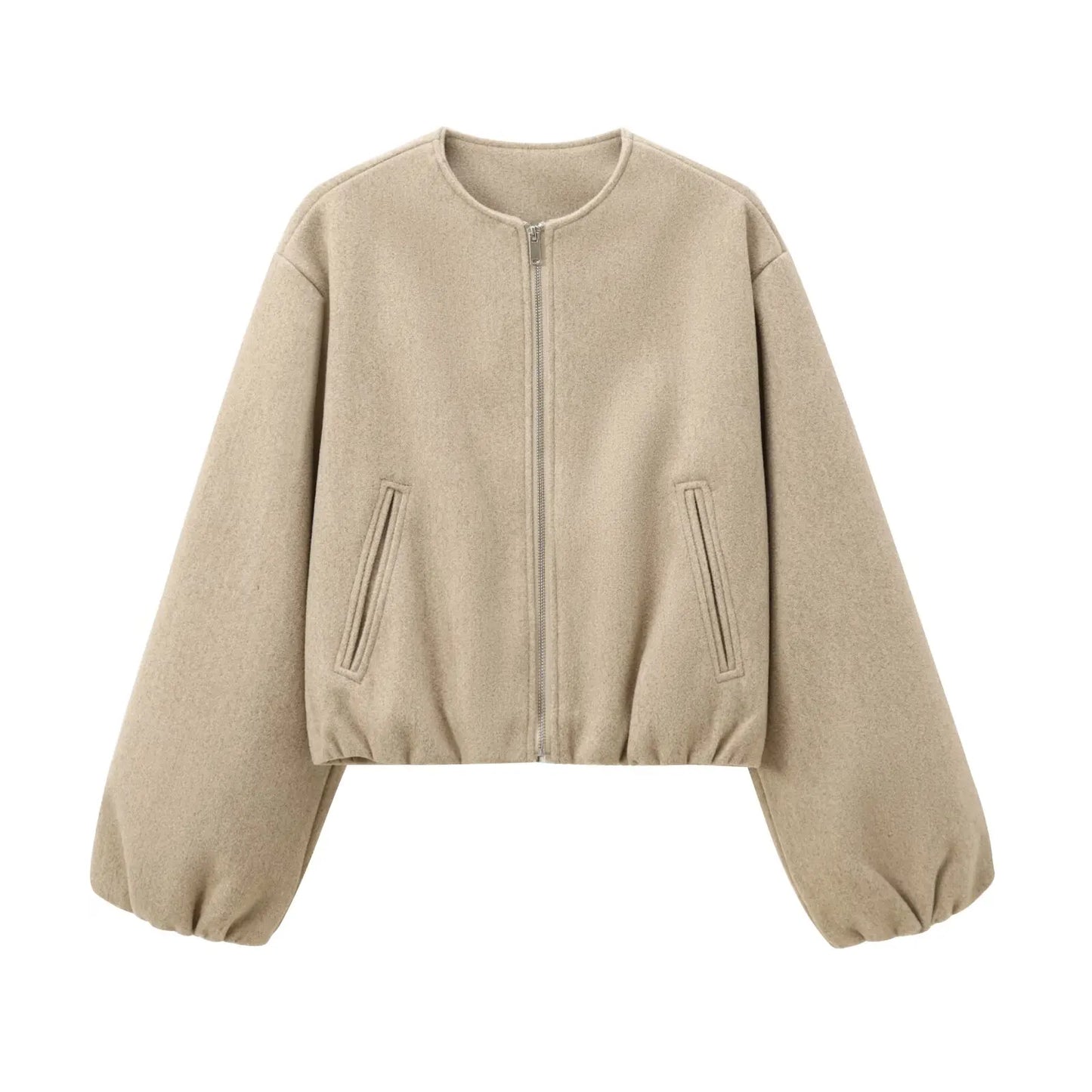 Veste courte décontractée pour femme