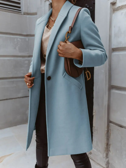 Manteau en laine sur mesure Élégant Classique