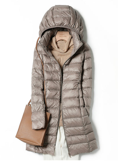 Veste d'hiver légère pour femme, chaude et isolée