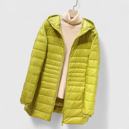Manteau matelassé femme hiver chaud fermeture éclair
