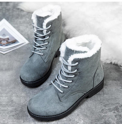 Bottes d'hiver pour femme Bottes de neige chaudes