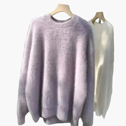 Pull douillet grande taille doux