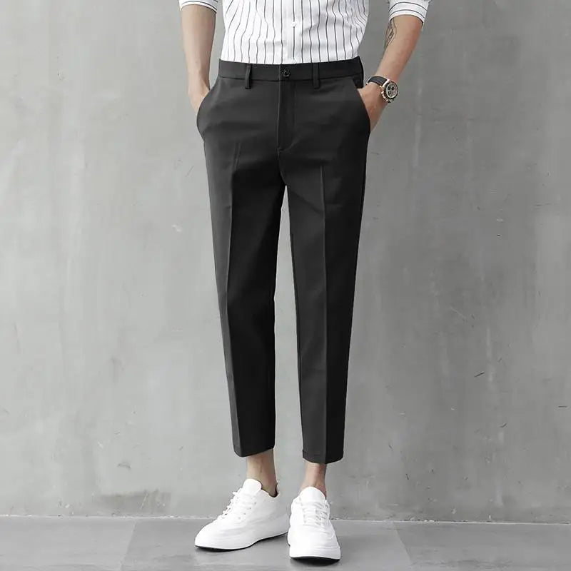Pantalon de costume homme élégant Slimfit