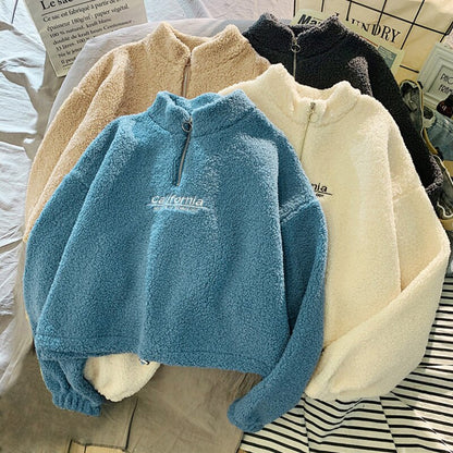 Pulls en polaire doux pour femmes Style moderne