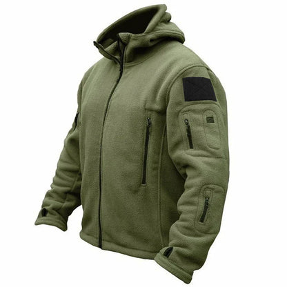 Veste polaire tactique à capuche Outdoor