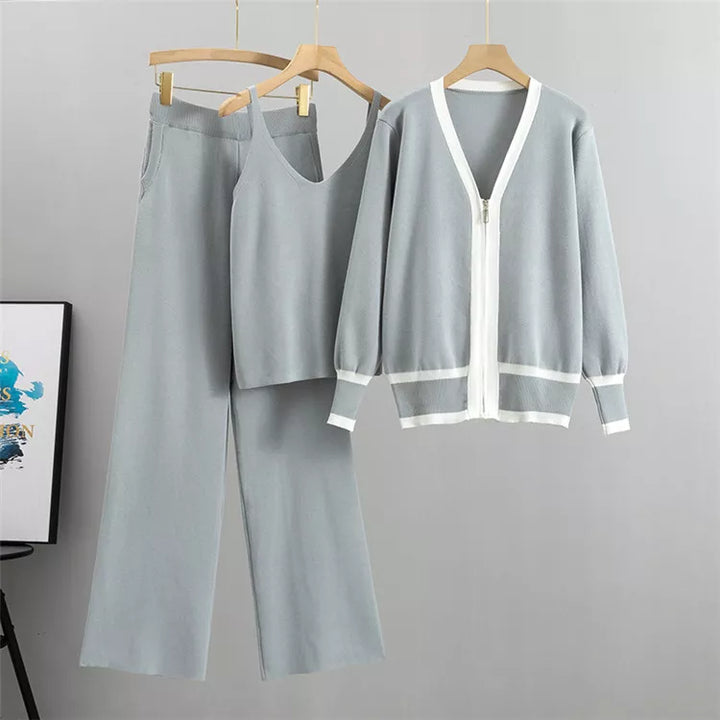 Damen Lounge-Set Weich Fleece Hose - IdealeKleiden