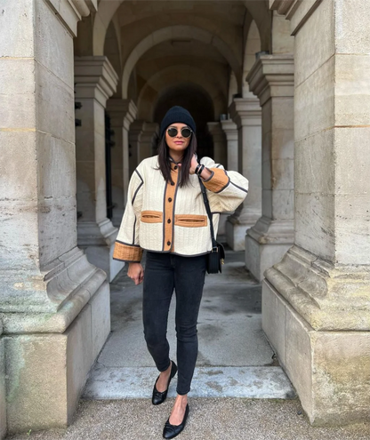 Veste femme élégante coupe moderne