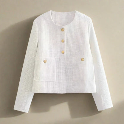 Veste en tweed classique pour femme