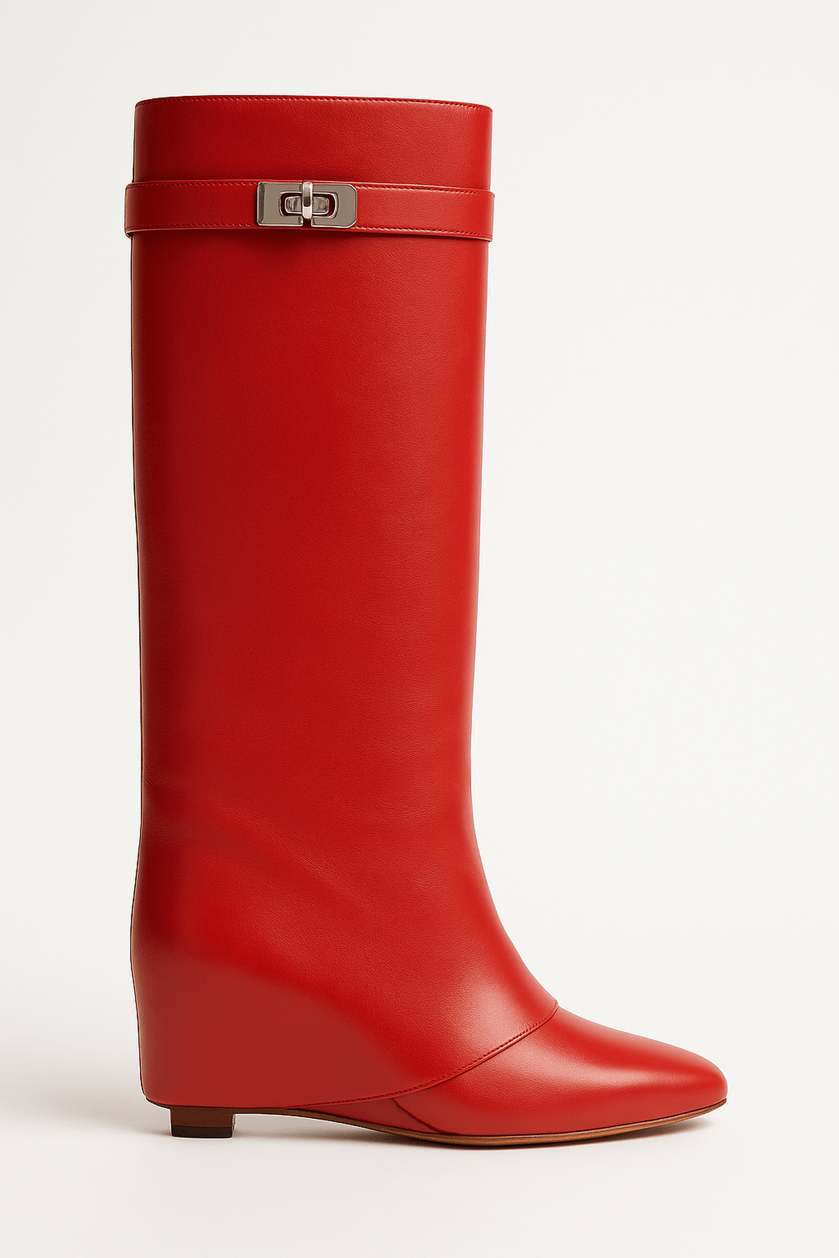 Bottes femme design élégant dentelle bout pointu