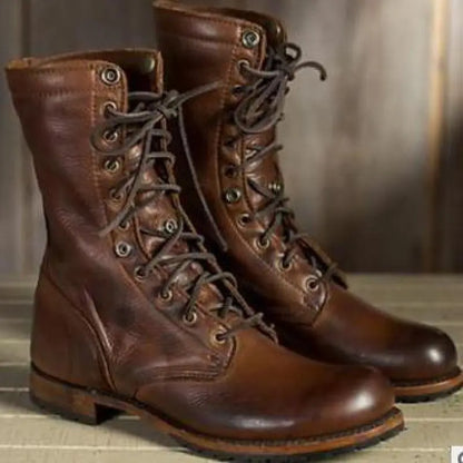 Bottes de moto homme Bottes de chevalier stylées