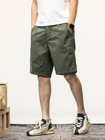 Shorts homme long cordon de serrage décontracté été