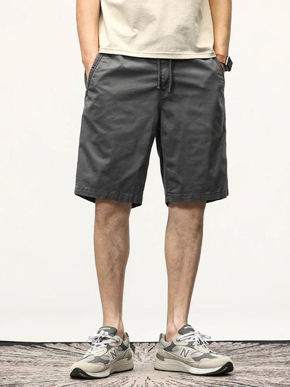 Shorts homme long cordon de serrage décontracté été