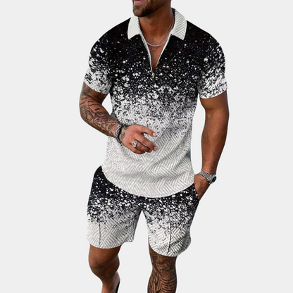 Ensemble tenue d'été - Short et polo deux pièces