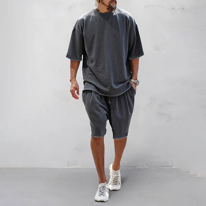 Ensemble short et t-shirt oversize été