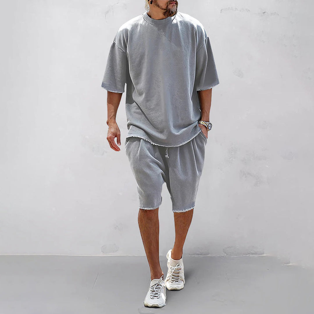 Ensemble short et t-shirt oversize été