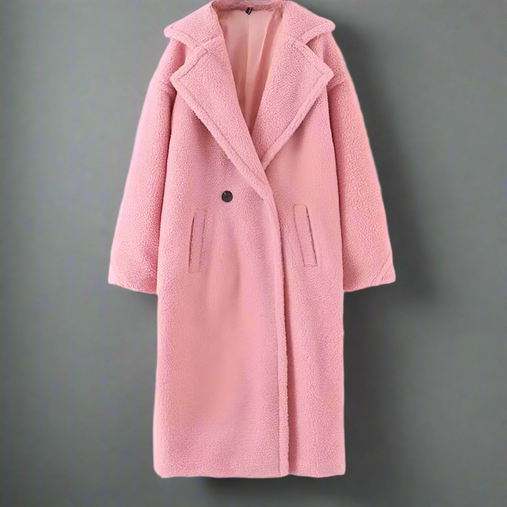 Manteau Teddy Femme Oversize Doux et Chaud