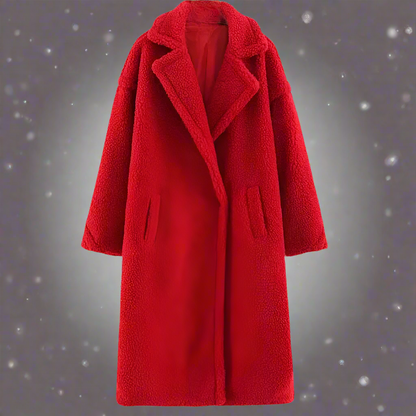 Manteau Teddy Femme Oversize Doux et Chaud