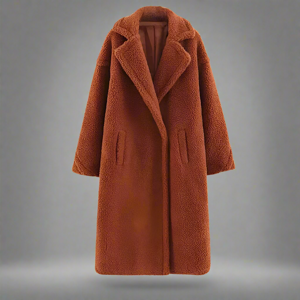 Manteau Teddy Femme Oversize Doux et Chaud