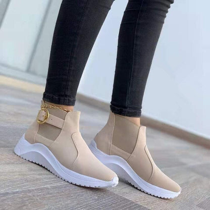 Bottines compensées élégantes pour femmes