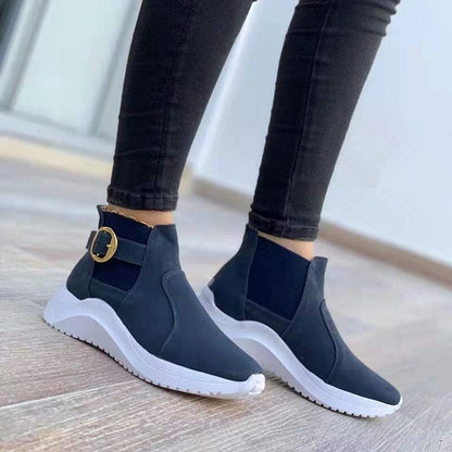 Bottines compensées élégantes pour femmes