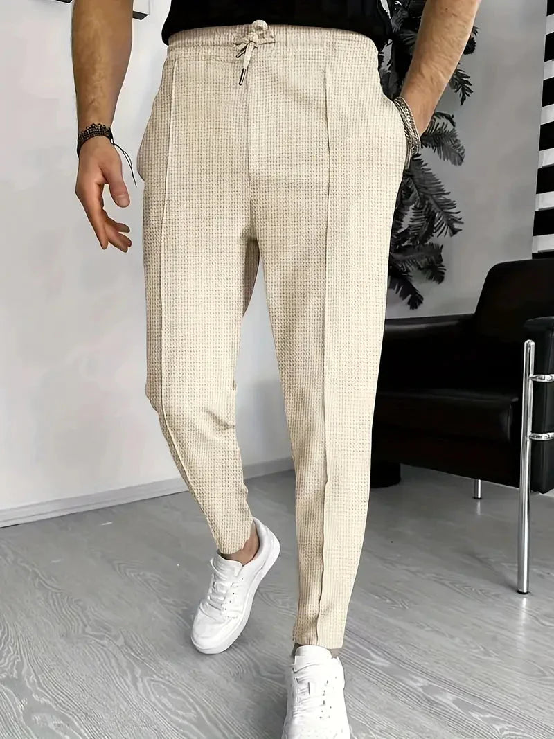 Pantalon de jogging slim élastique pour homme