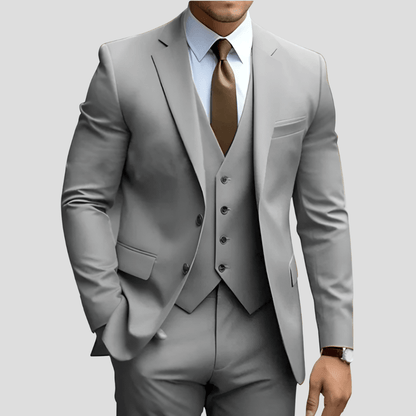 Costume de bureau 3 pièces élégant pour homme