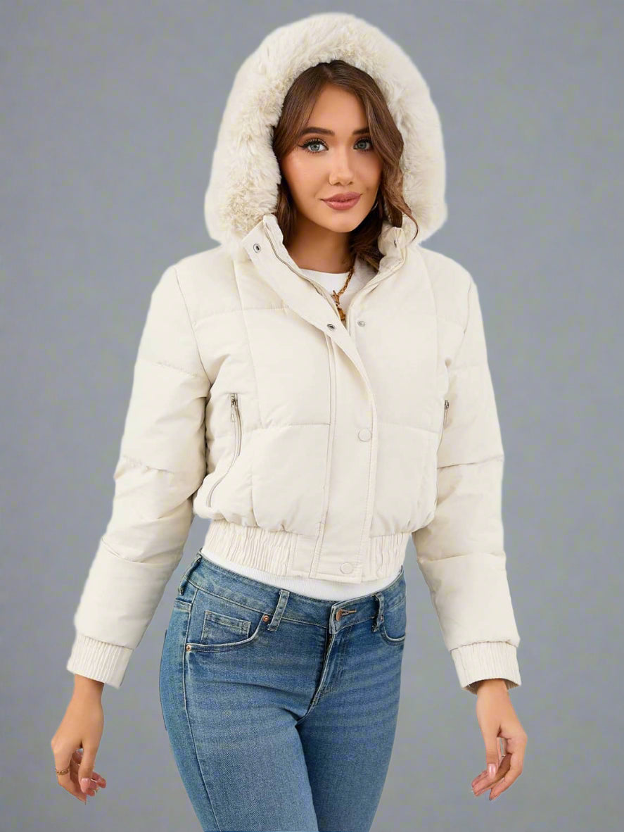 Veste de sport femme coton coupe décontractée