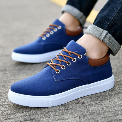 Baskets légères en toile pour homme