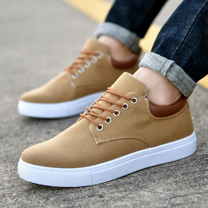 Baskets légères en toile pour homme