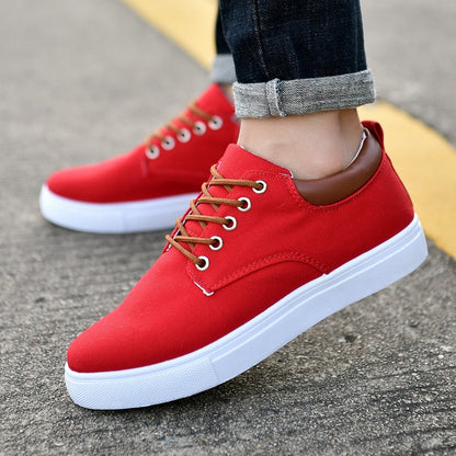 Baskets légères en toile pour homme