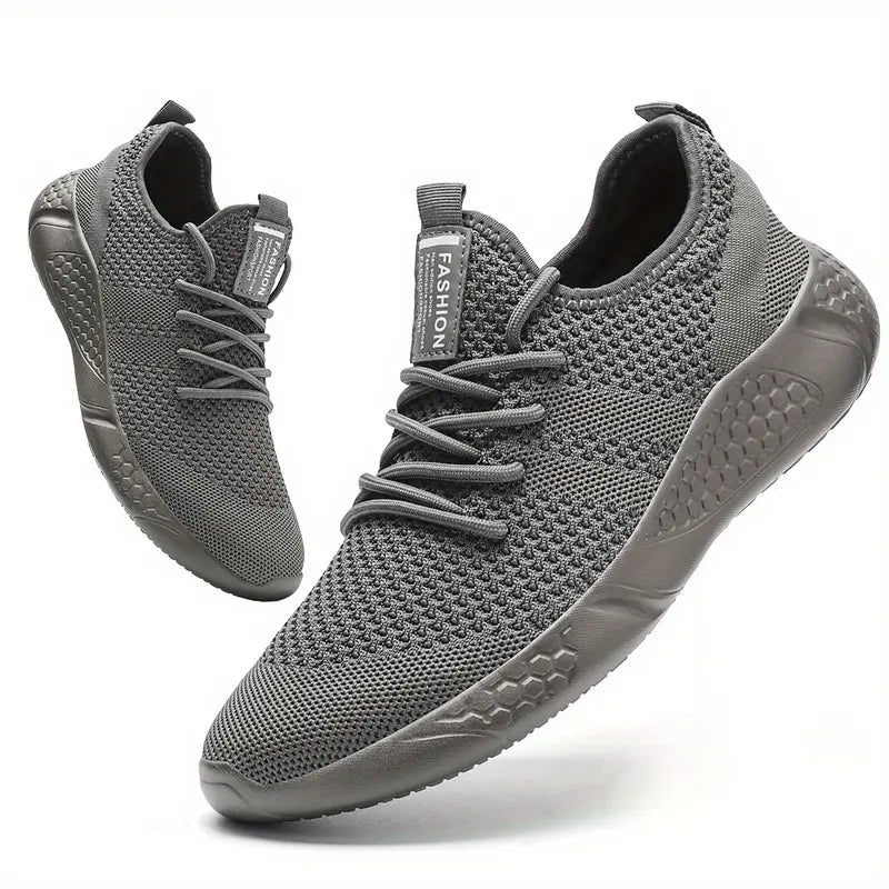 Leichte Herren Turnschuhe Atmungsaktiv Mesh - IdealeKleiden