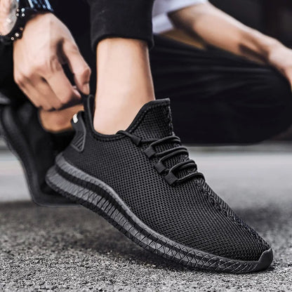 Chaussures de sport orthopédiques pour hommes en maille respirante