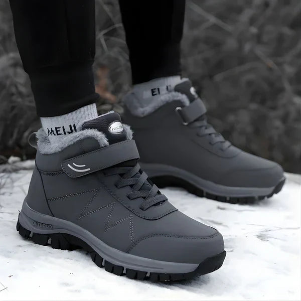 Bottes chaudes imperméables femme hiver