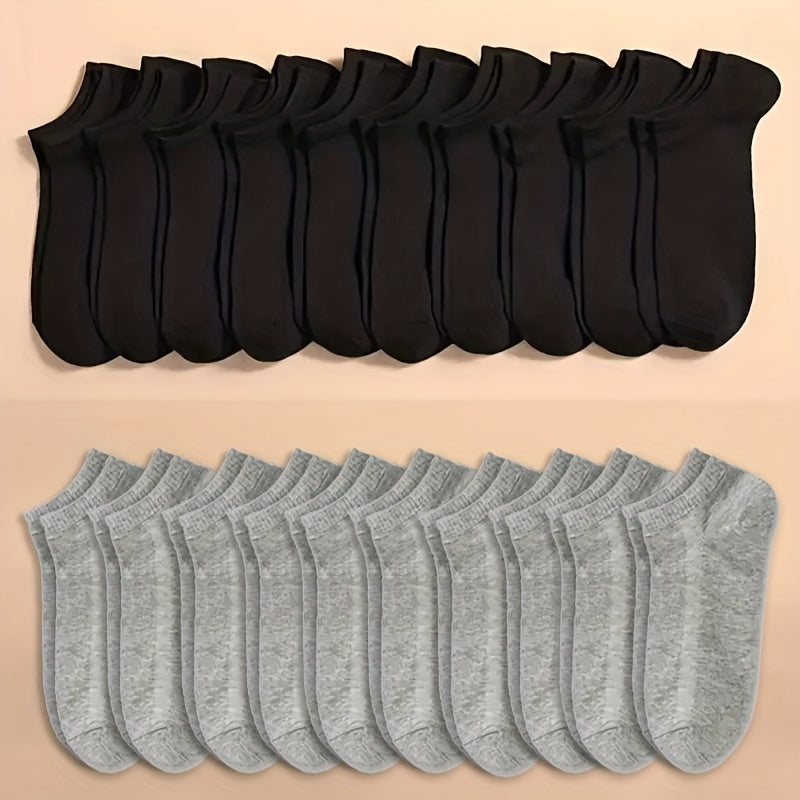 Chaussettes Unisexes Confortables Coupe Basse