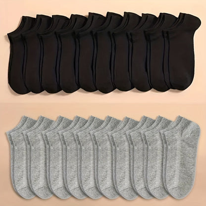 Chaussettes Unisexes Confortables Coupe Basse