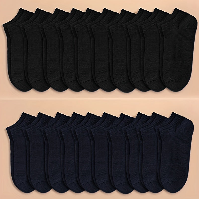 Chaussettes Unisexes Confortables Coupe Basse