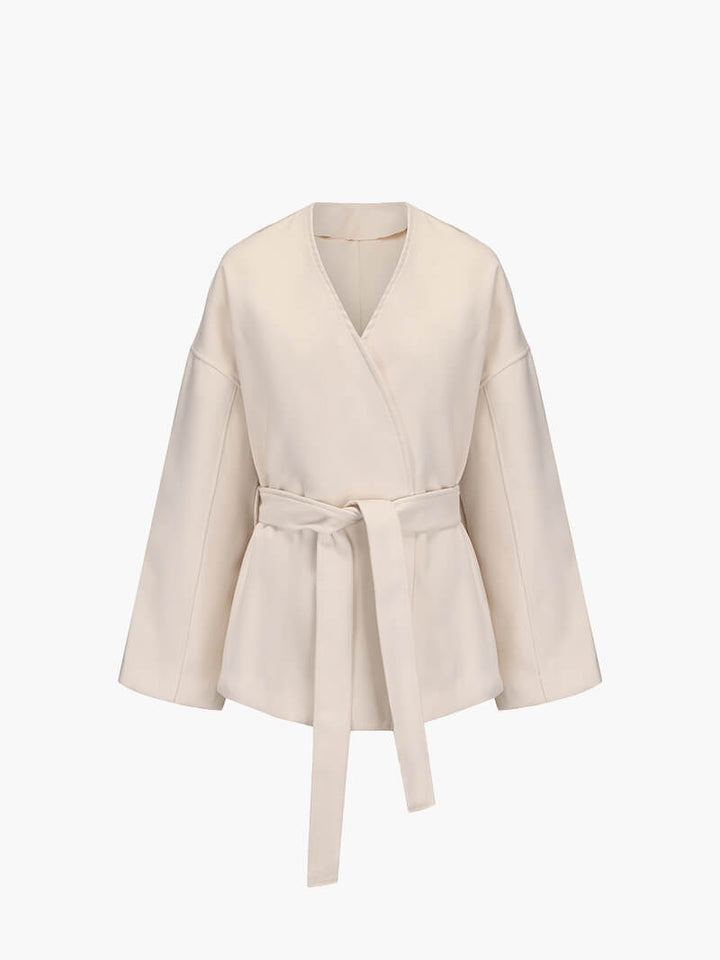 Cardigan kimono élégant pour femme avec ceinture