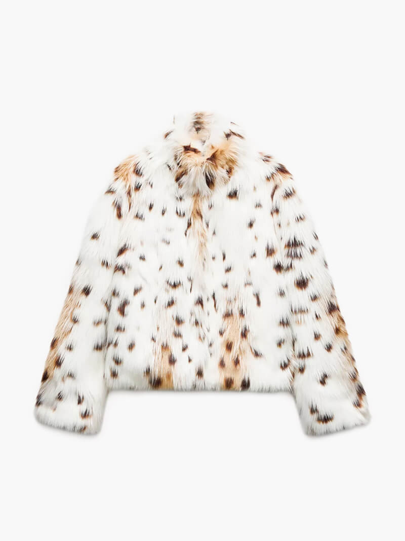 Manteau élégant pour femme à motif velours