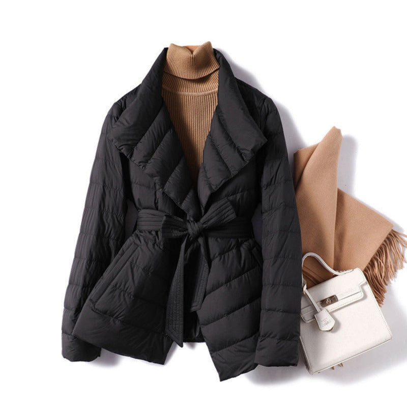 Parka chaud en duvet pour femme