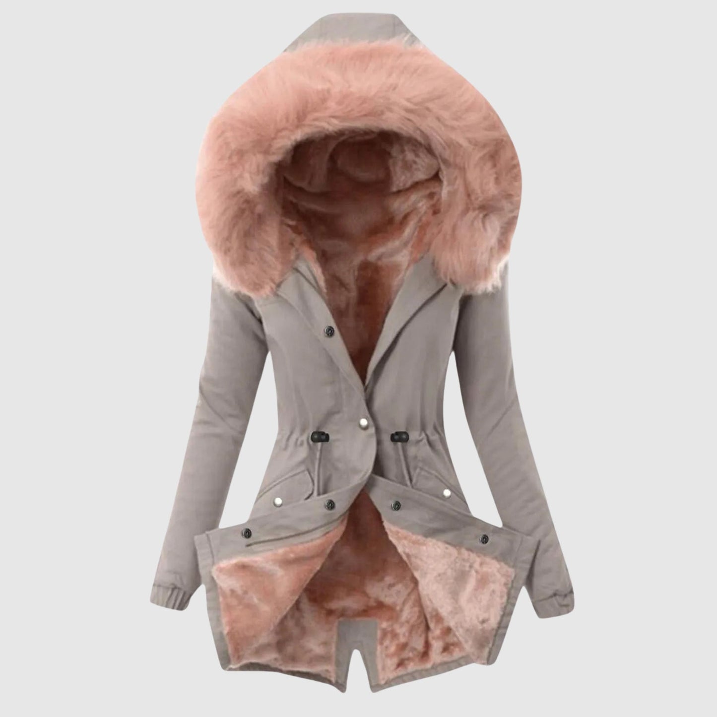 Parka élégant d'hiver pour femme