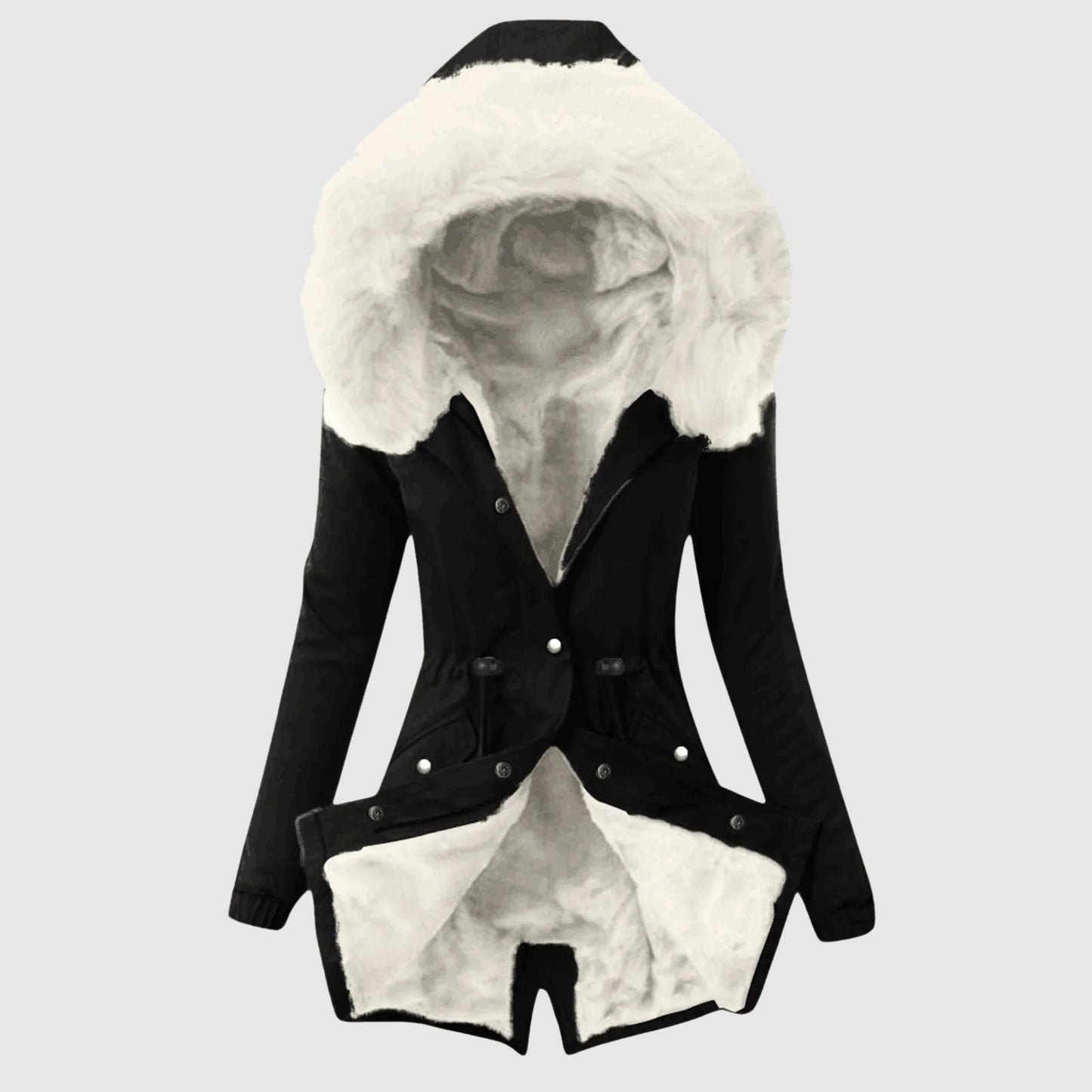 Parka élégant d'hiver pour femme